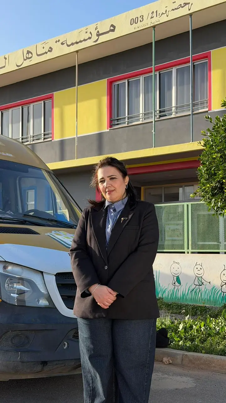 Portrait de la fondatrice du Groupe Scolaire Manahil